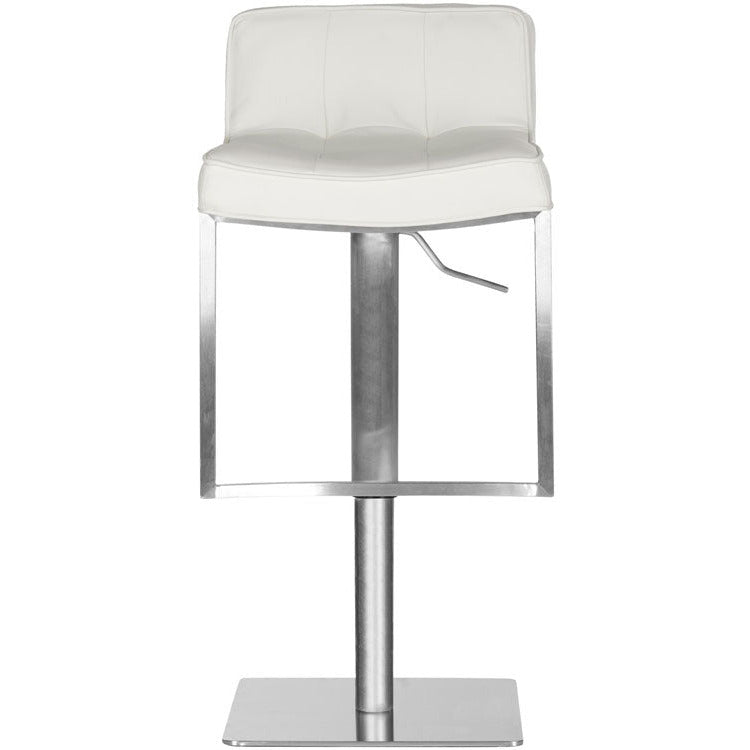 Pearl Leather Bar Stool