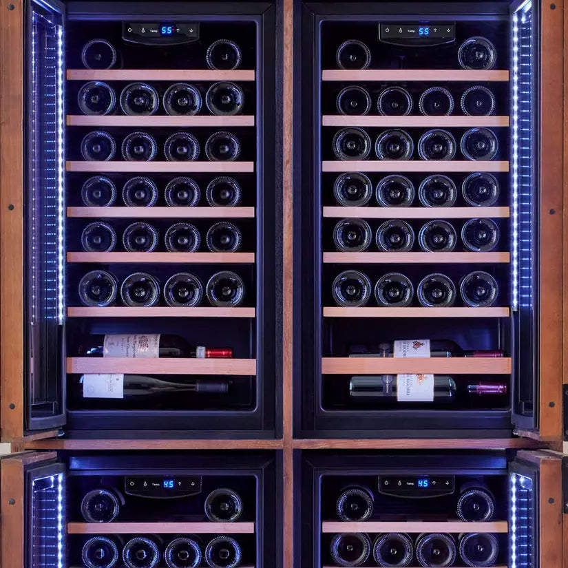 Loire Wine Collector’s Locking Display Wine Cabinet With Integrated Cooling Storage | Wine Enthusiast | 2546012