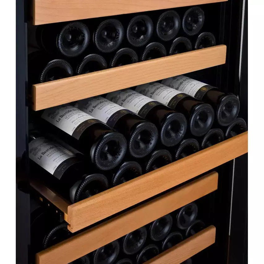 Allavino 24" Wide Vite II 99 Bottle Single Zone Black Right Hinge Wine Refrigerator