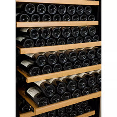Allavino 32" Wide Vite II Tru-Vino 277 Bottle Single Zone Black Right Hinge Wine Cooler