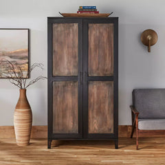 Piedmont Bar Cabinet With Cooling Storage Option | Wine Enthusiast | 3440101K